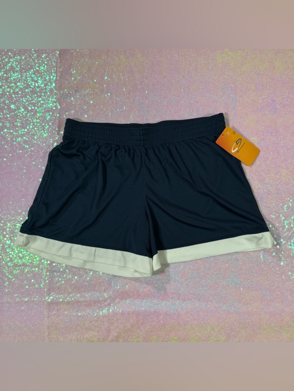 NWT ★ Champion C9 Navy & White Athletic Shorts (L) ★彡